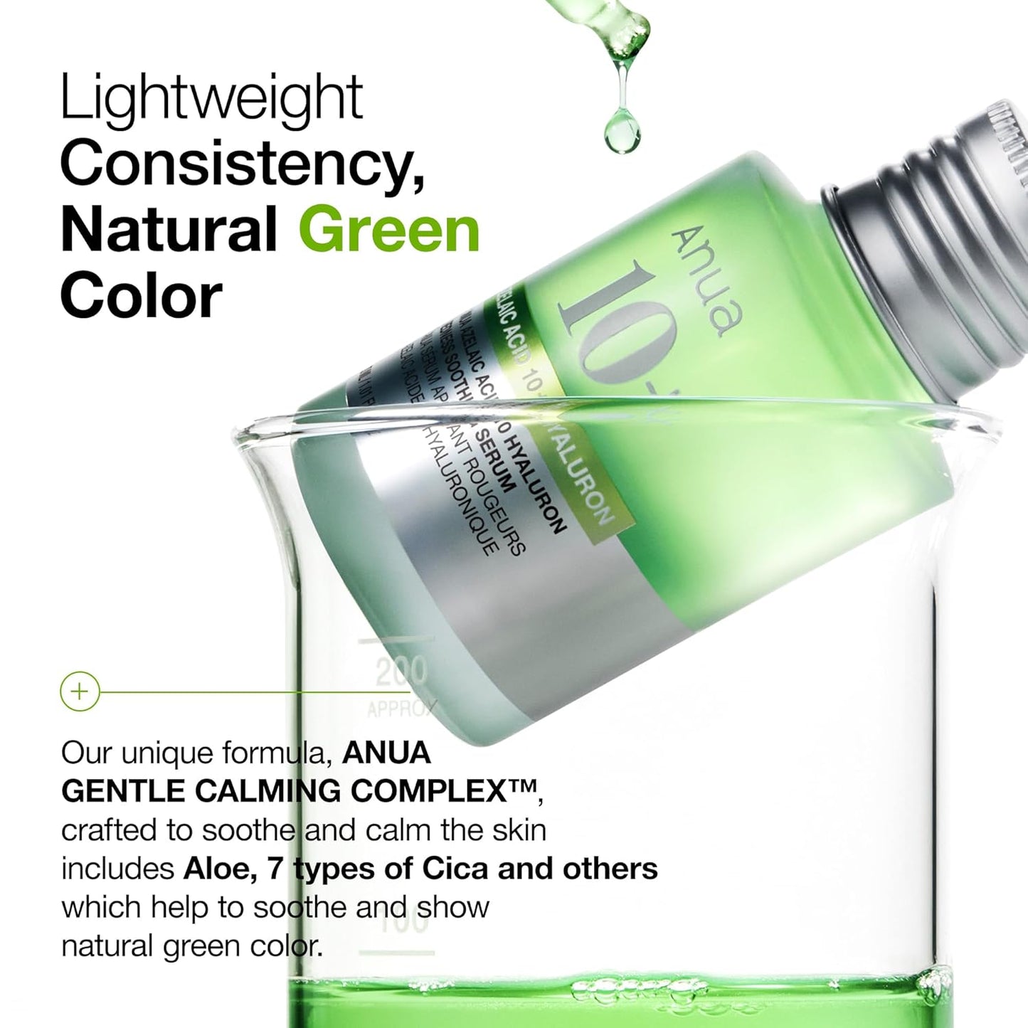 ANUA Azelaic Acid 10% Hyaluron Redness Soothing Serum