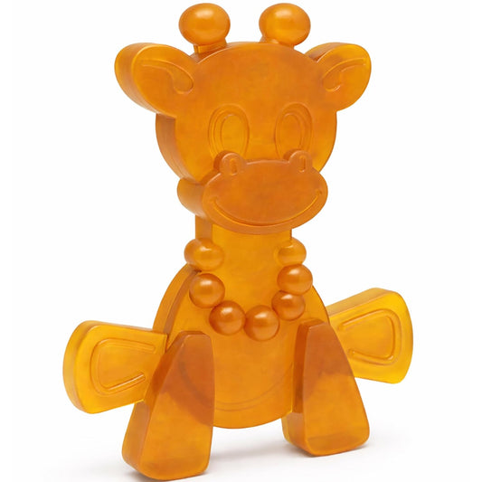 The Little Bamber Natural Rubber & Baltic Amber Teething Toy